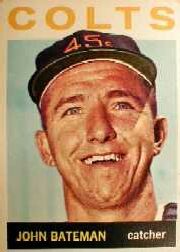 1964 Topps Baseball Cards      142     John Bateman